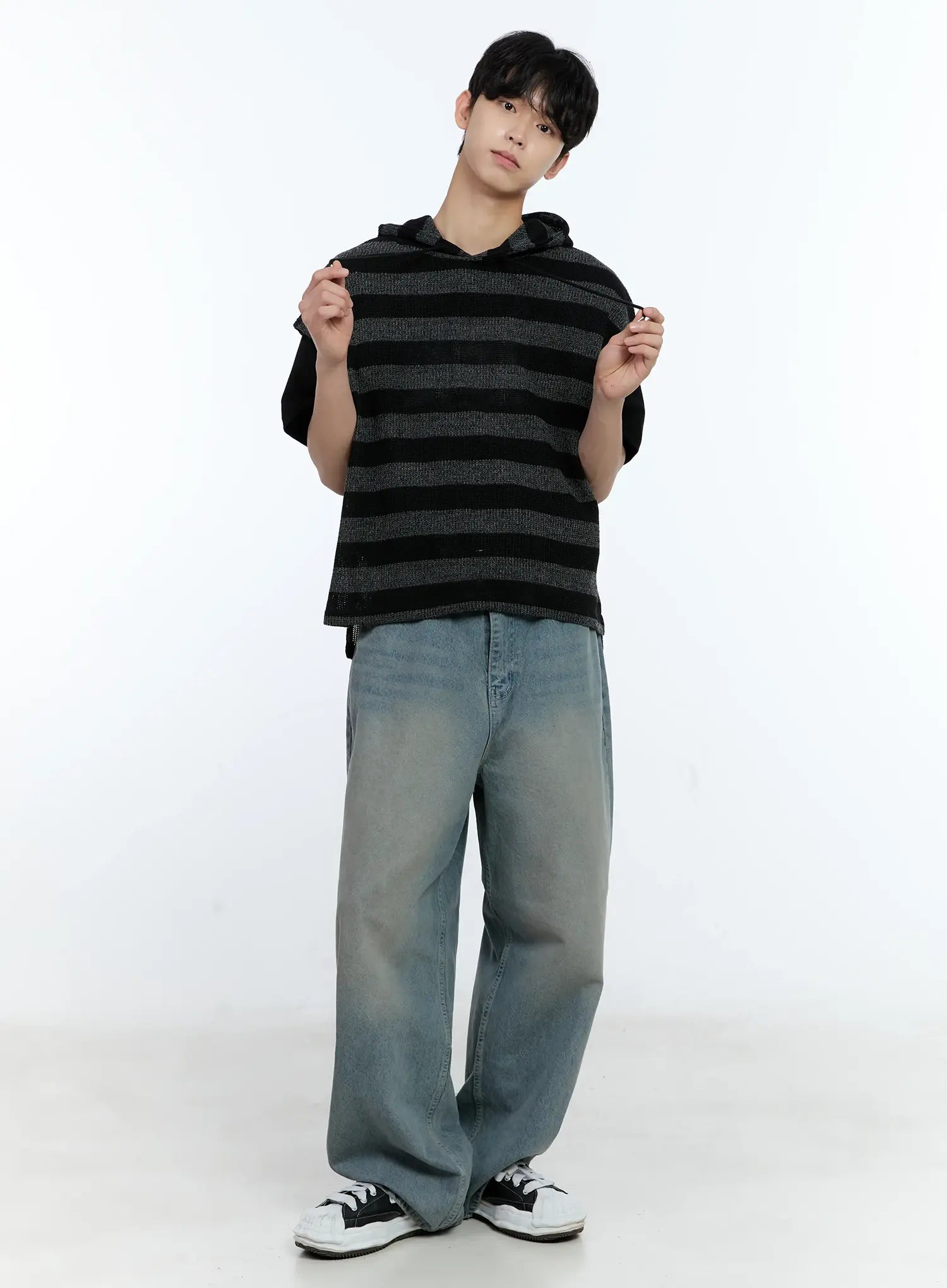 Men's Vintage Wide-Leg Jeans IG501