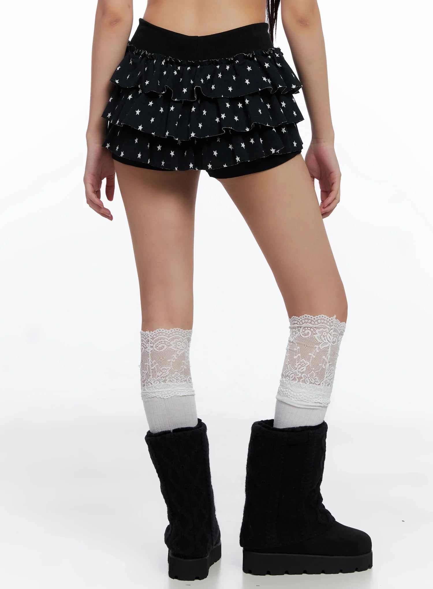 Star Ruffle Skort IS525