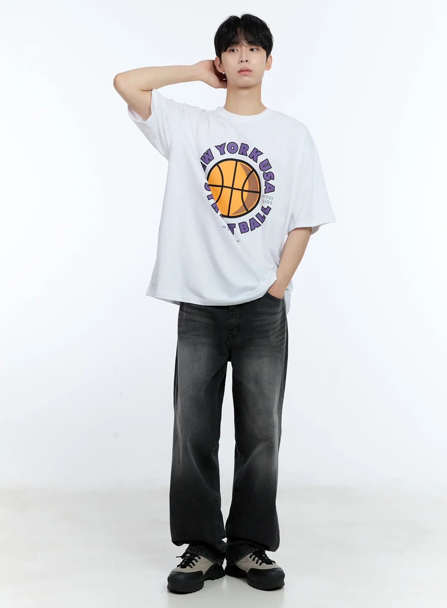 Men's Basketball Graphic T-Shirt IL529