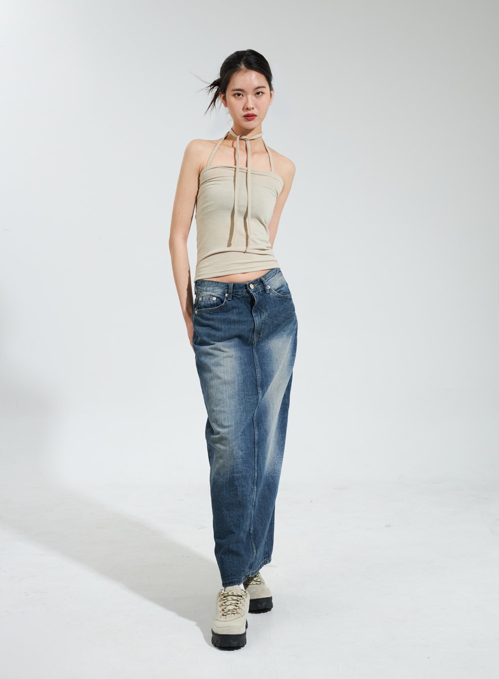 Halter Neck Top IY322