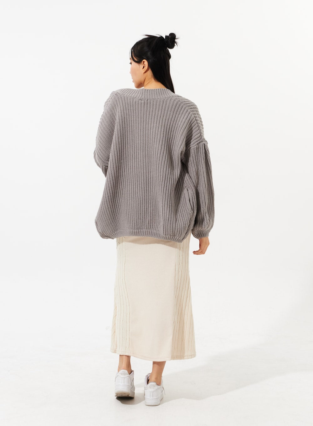Oversized Knit Cardigan IM309