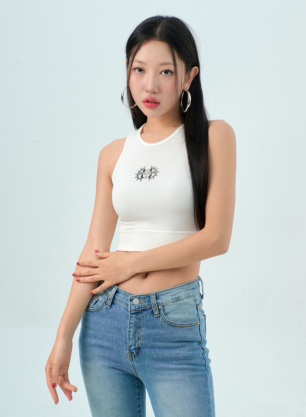 Large Hoop Earrings BU308