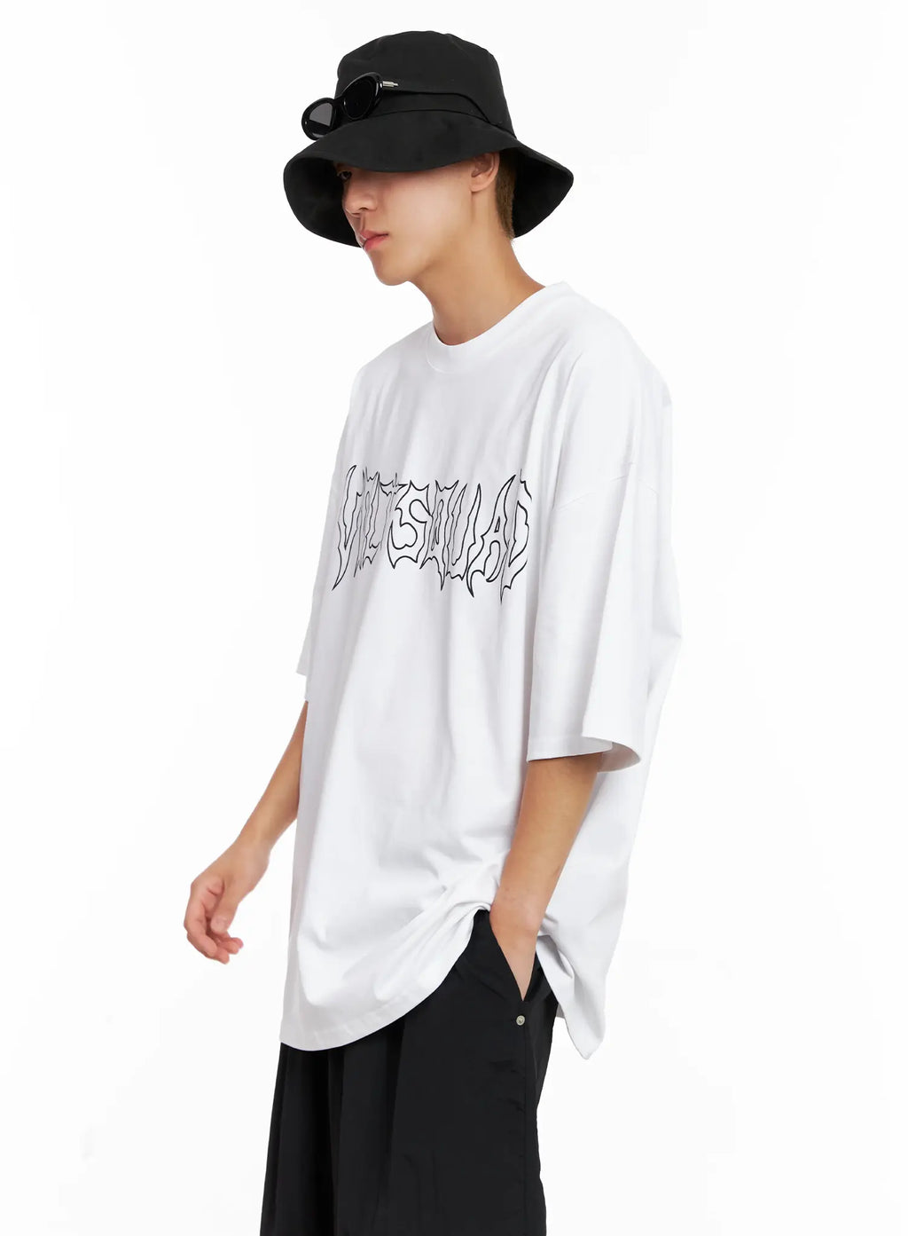 Men's Oversized Graphic Tee IL521