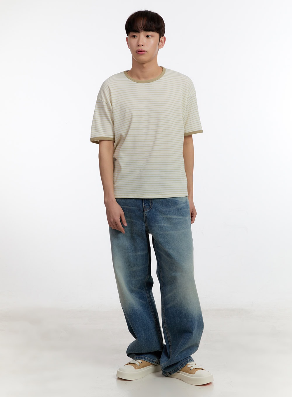 Men's Striped T-Shirt IA504