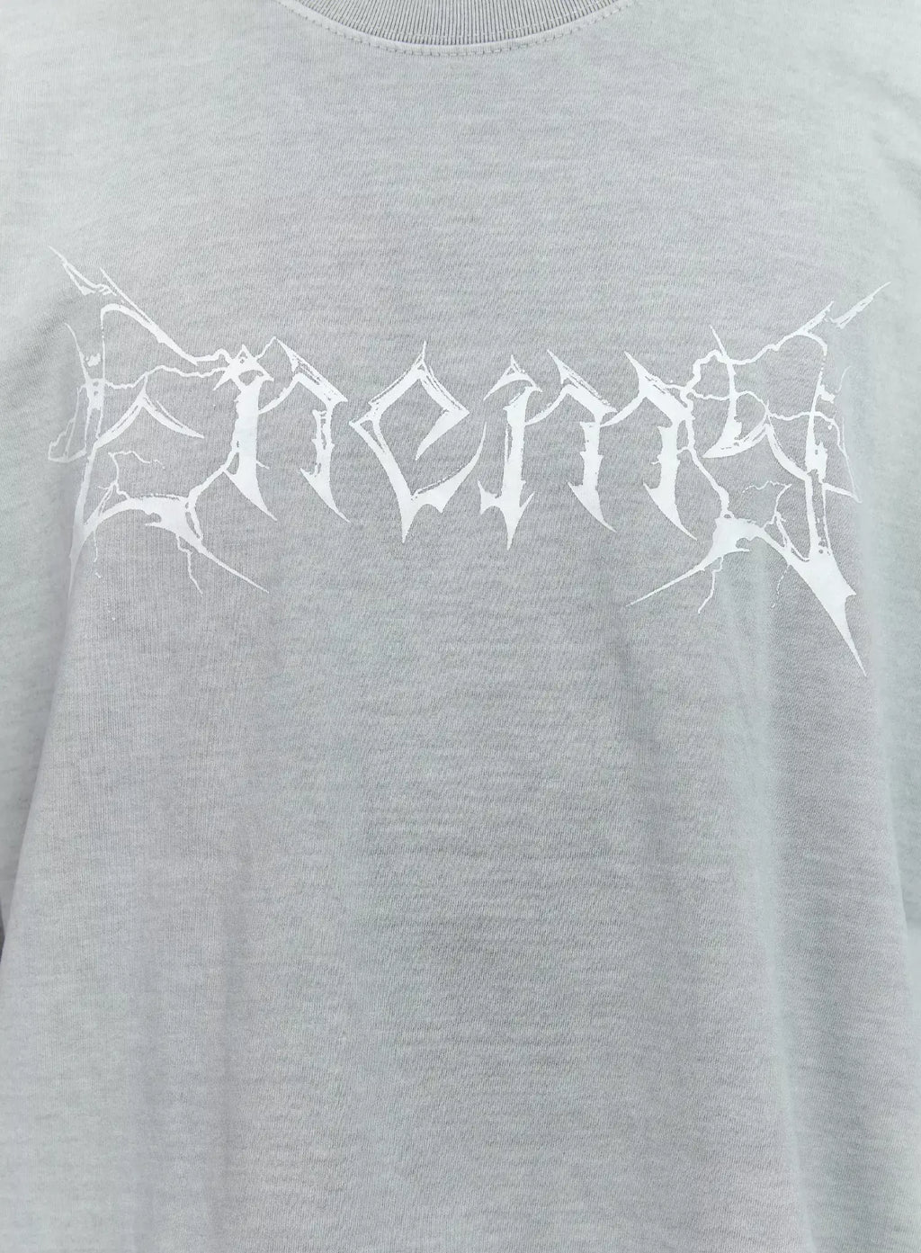 Men's Oversized Text Graphic Tee IG520