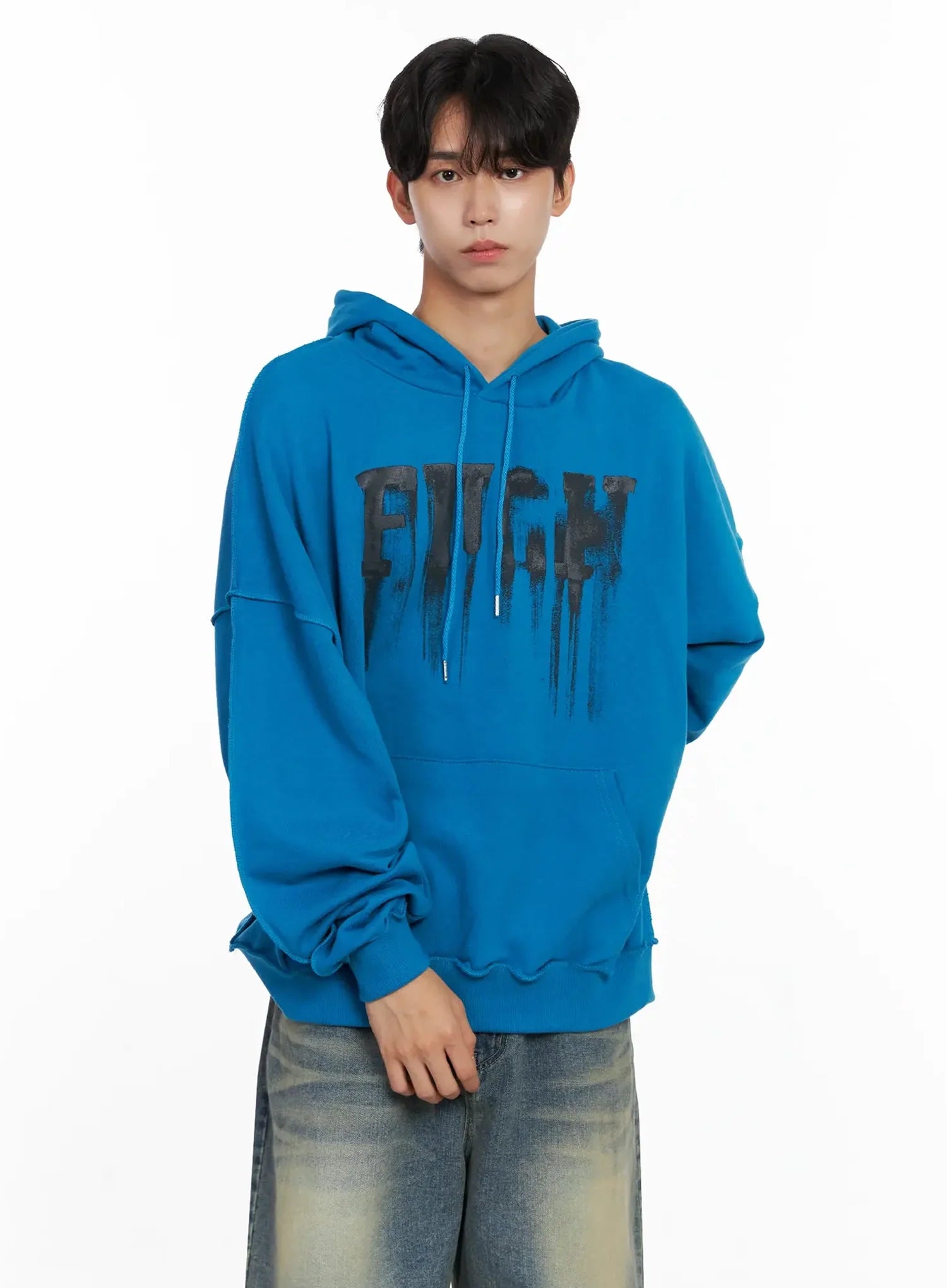 Men's Drip Graphic Hoodie IO516