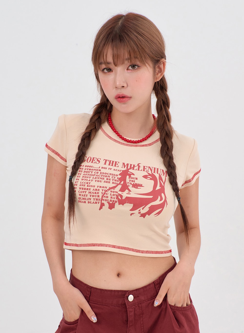 Round Beads Necklace IL310