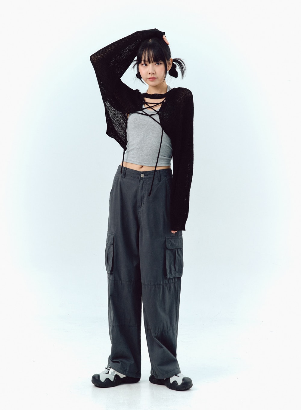 Halter Neck Cropped Top IG304