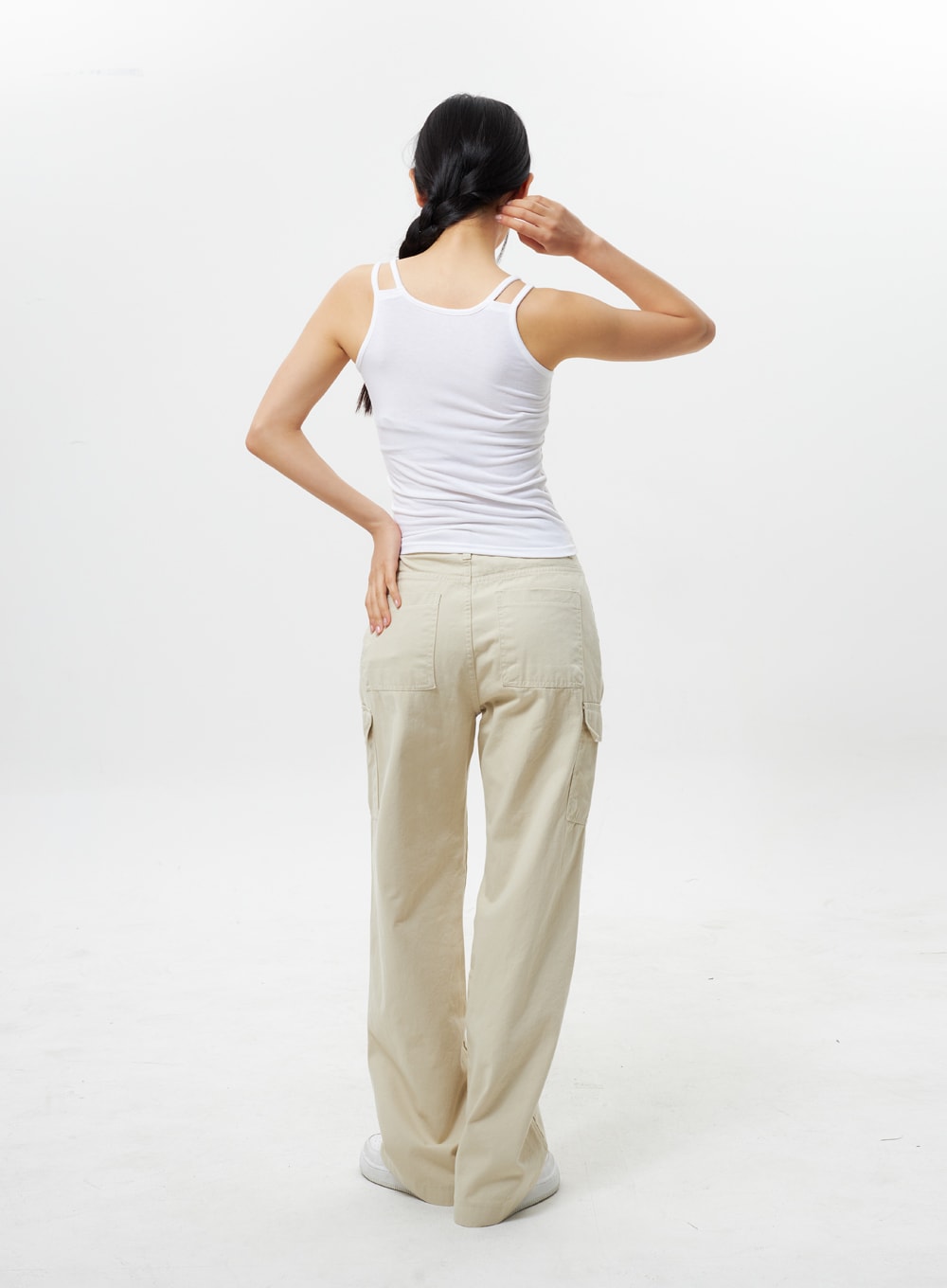 Cotton Cargo Pants IY312