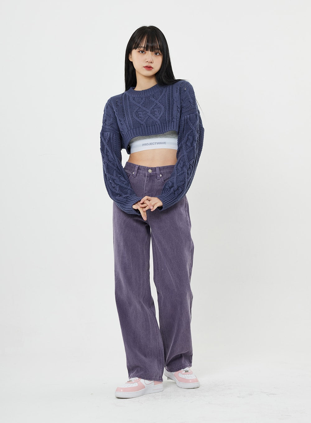 Wide Leg Color Jeans BS-A0812026