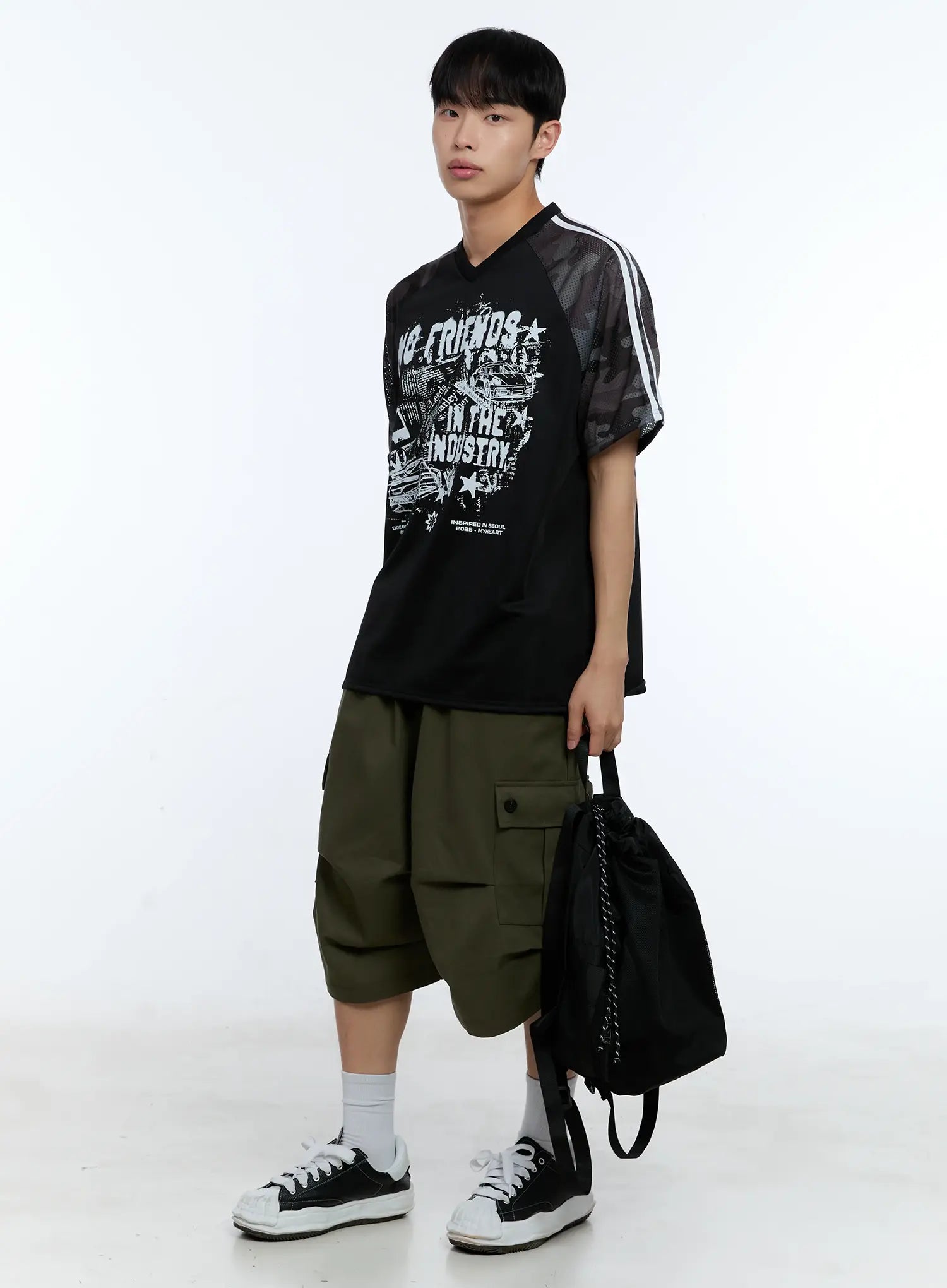 Men's Camo Sleeve Tee IL517