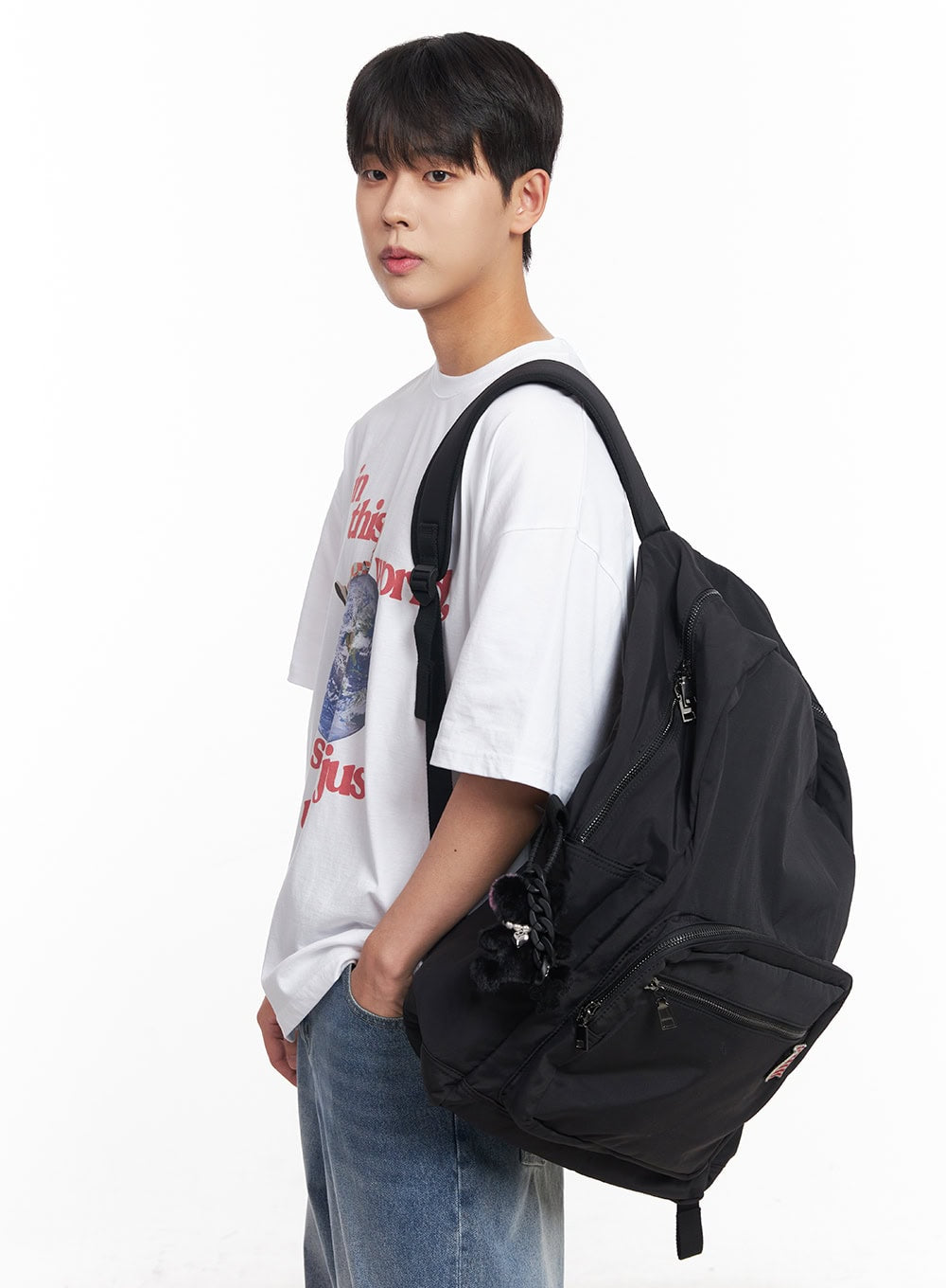 Men's Graphic Planet T-Shirt IY520