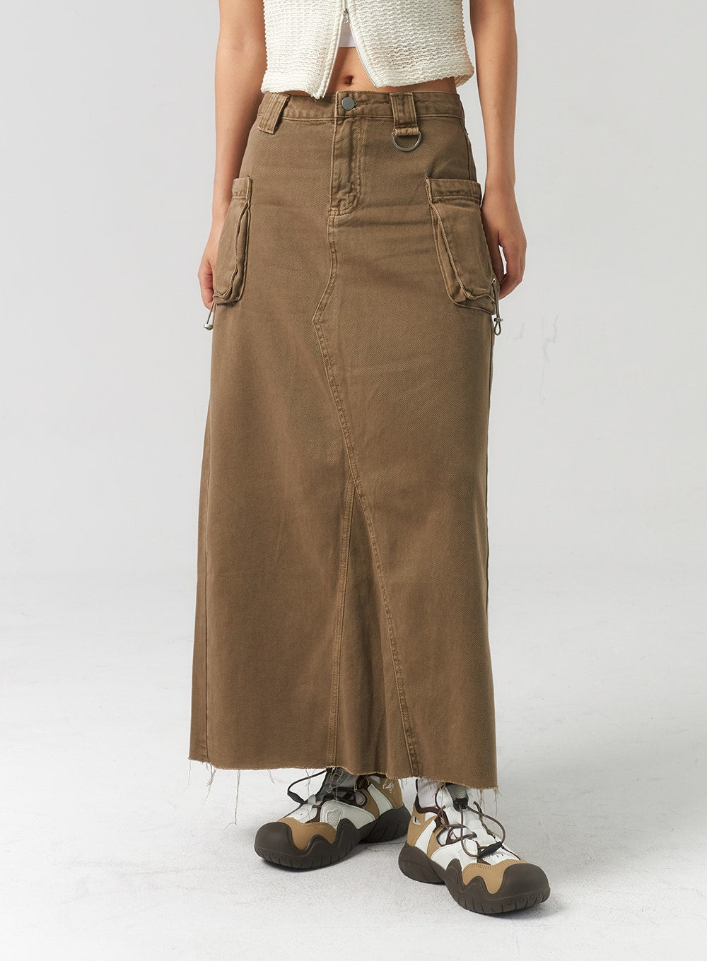 Mesh Zip-Up Top CU323