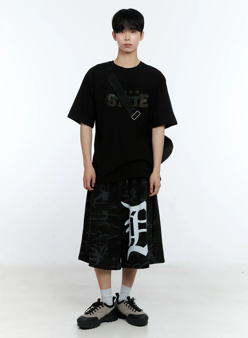 Men's Camo Graphic T-Shirt IL529