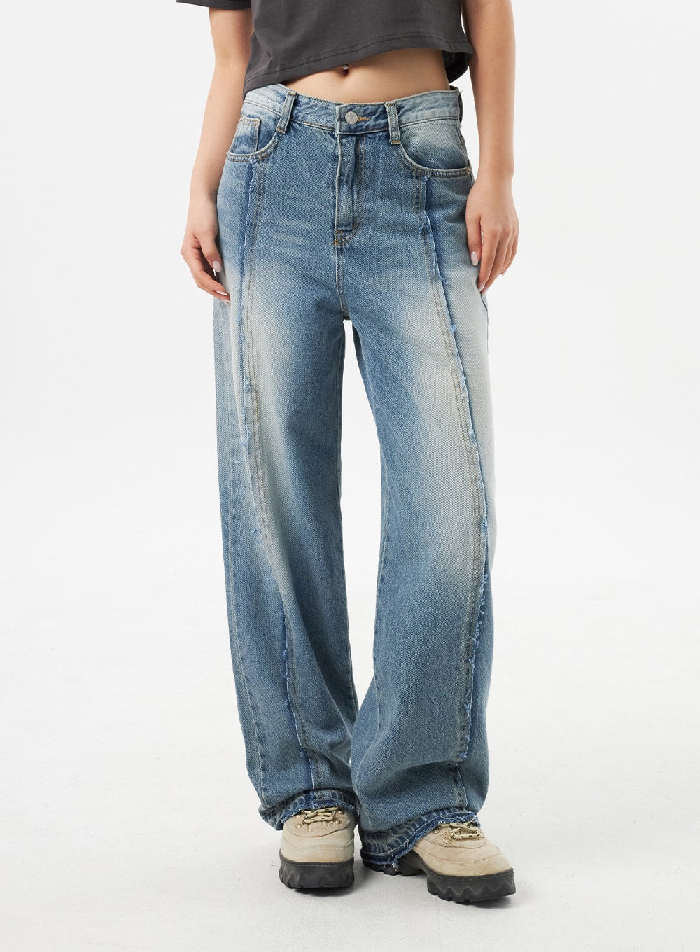 Cropped Crewneck Tee CU302