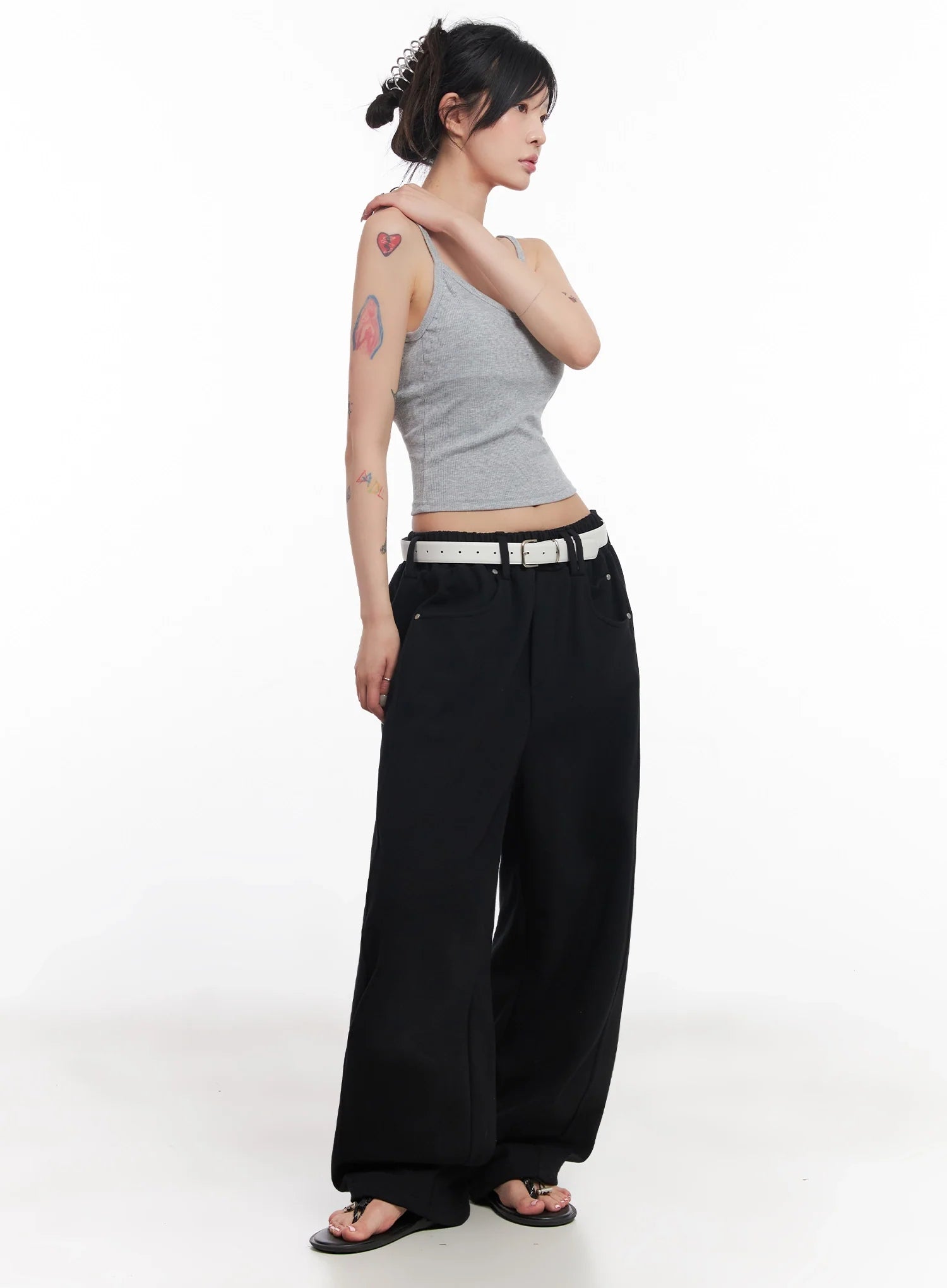 Ribbed Cap-Sleeve Tank IC503