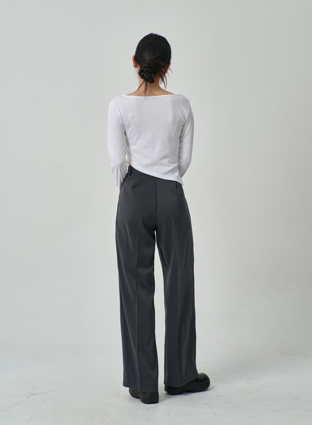 Wide Leg Tailored Pants IF315