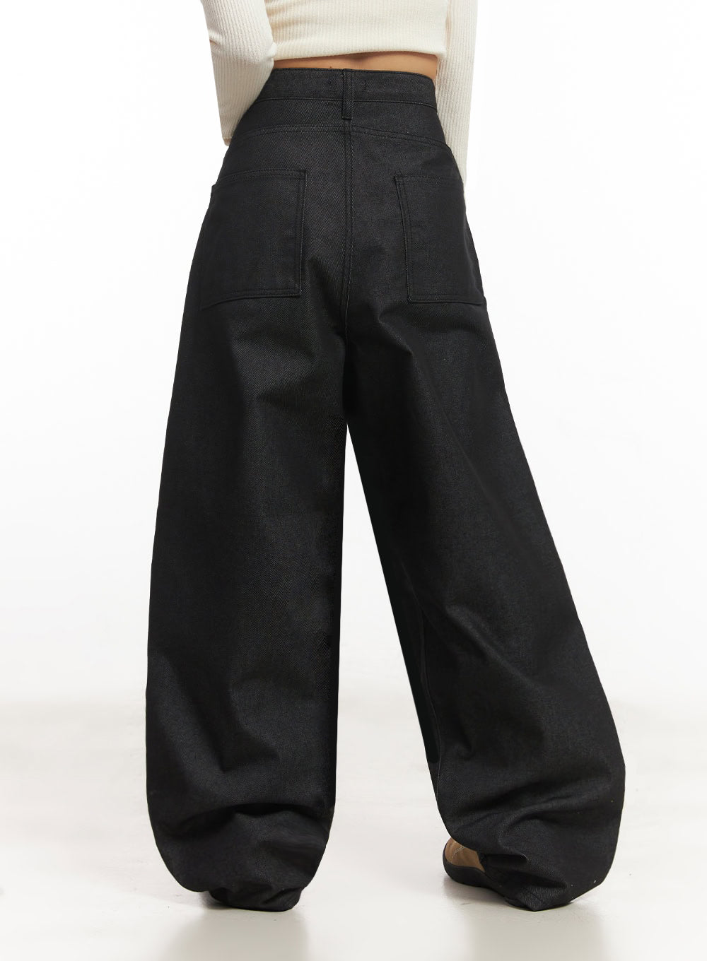 Kassandra Wide-Leg Baggy Jeans IA515