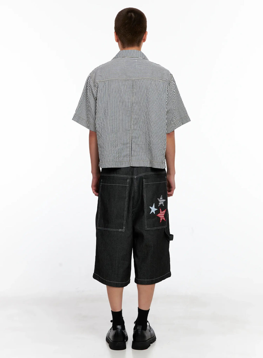 Men's Star Patch Jorts IG508