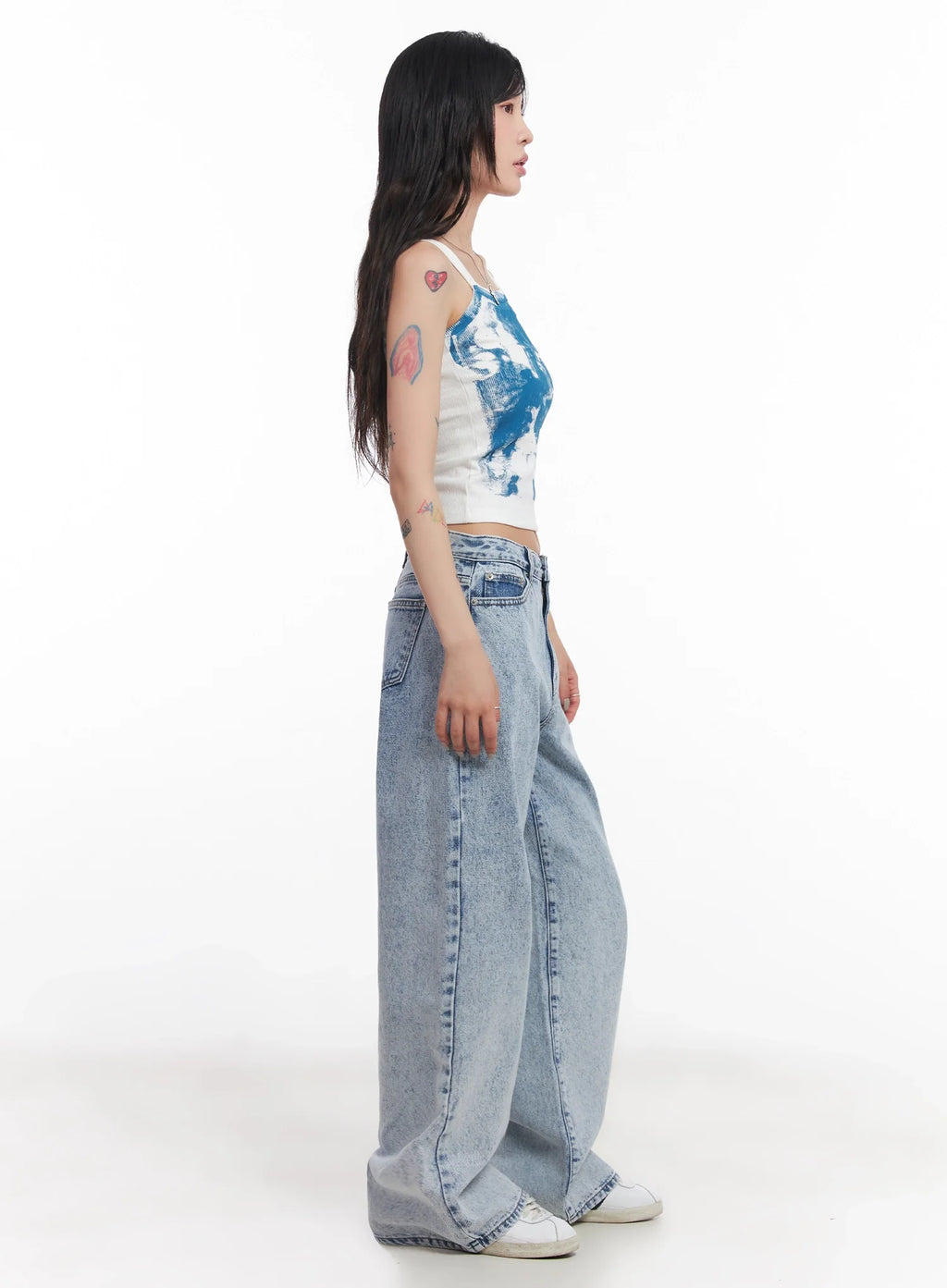 Abstract Art Print Tank IC503