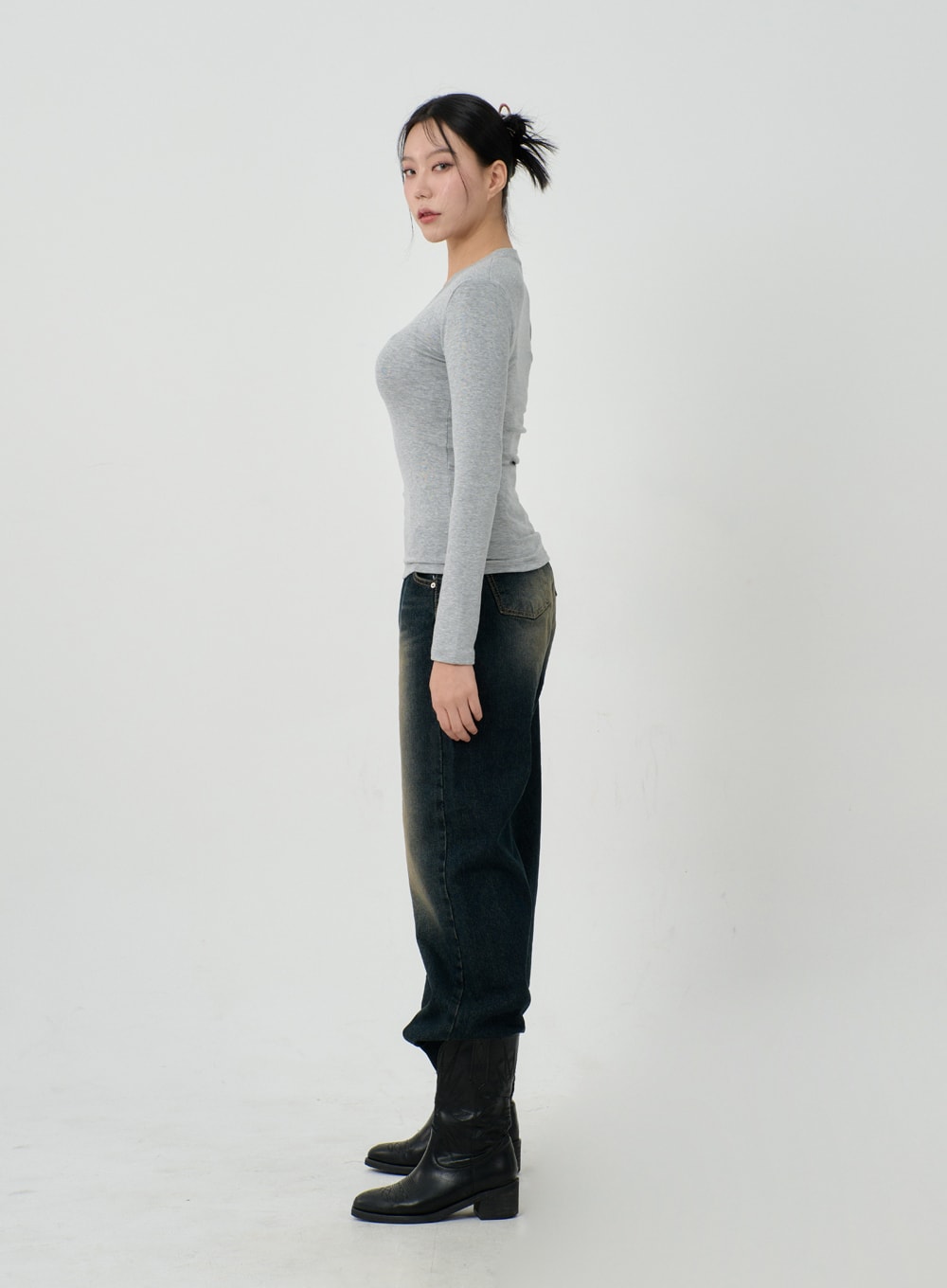 Vintage Washing Baggy Jeans ID23