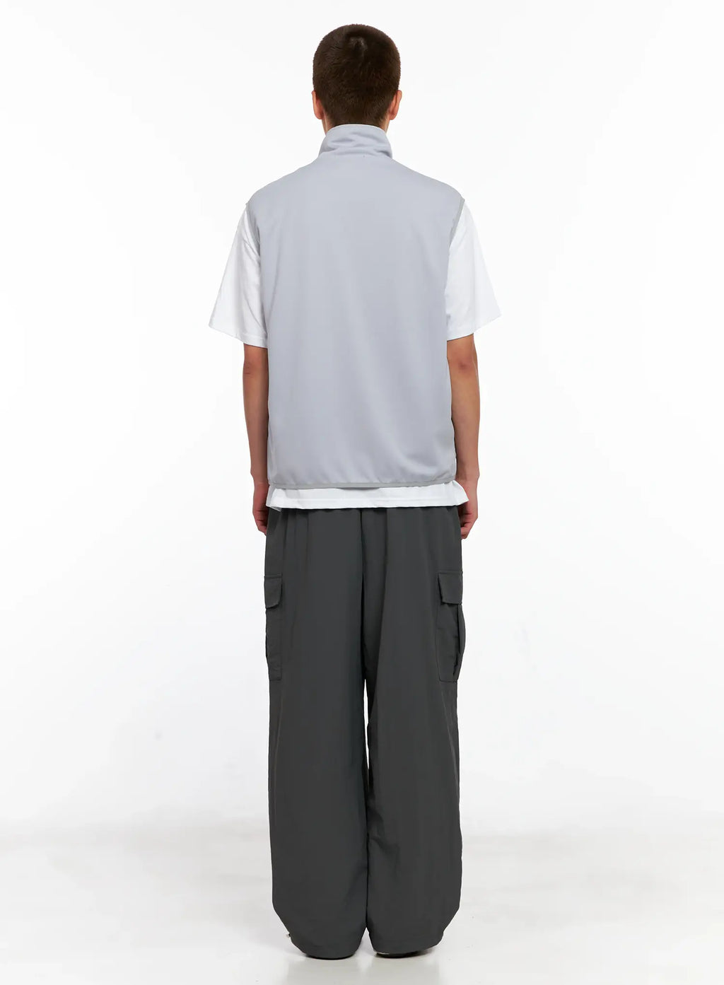 Men's Cargo Drawstring Pants IG508