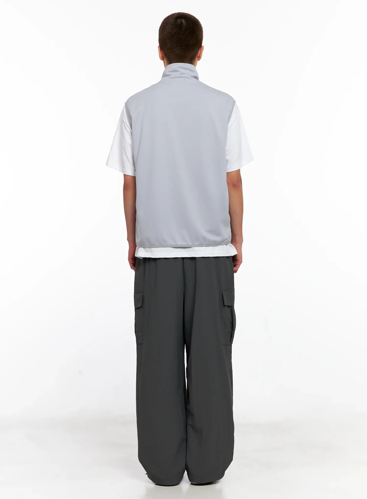 Men's Cargo Drawstring Pants IG508