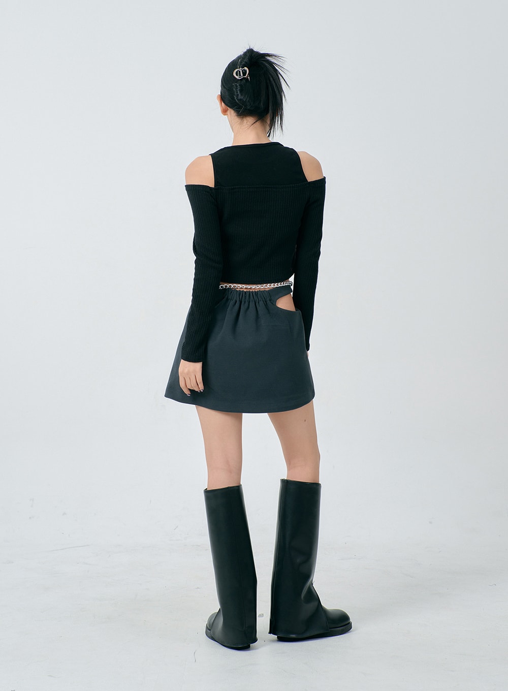 Heart And Padlock Chain Belt BD23