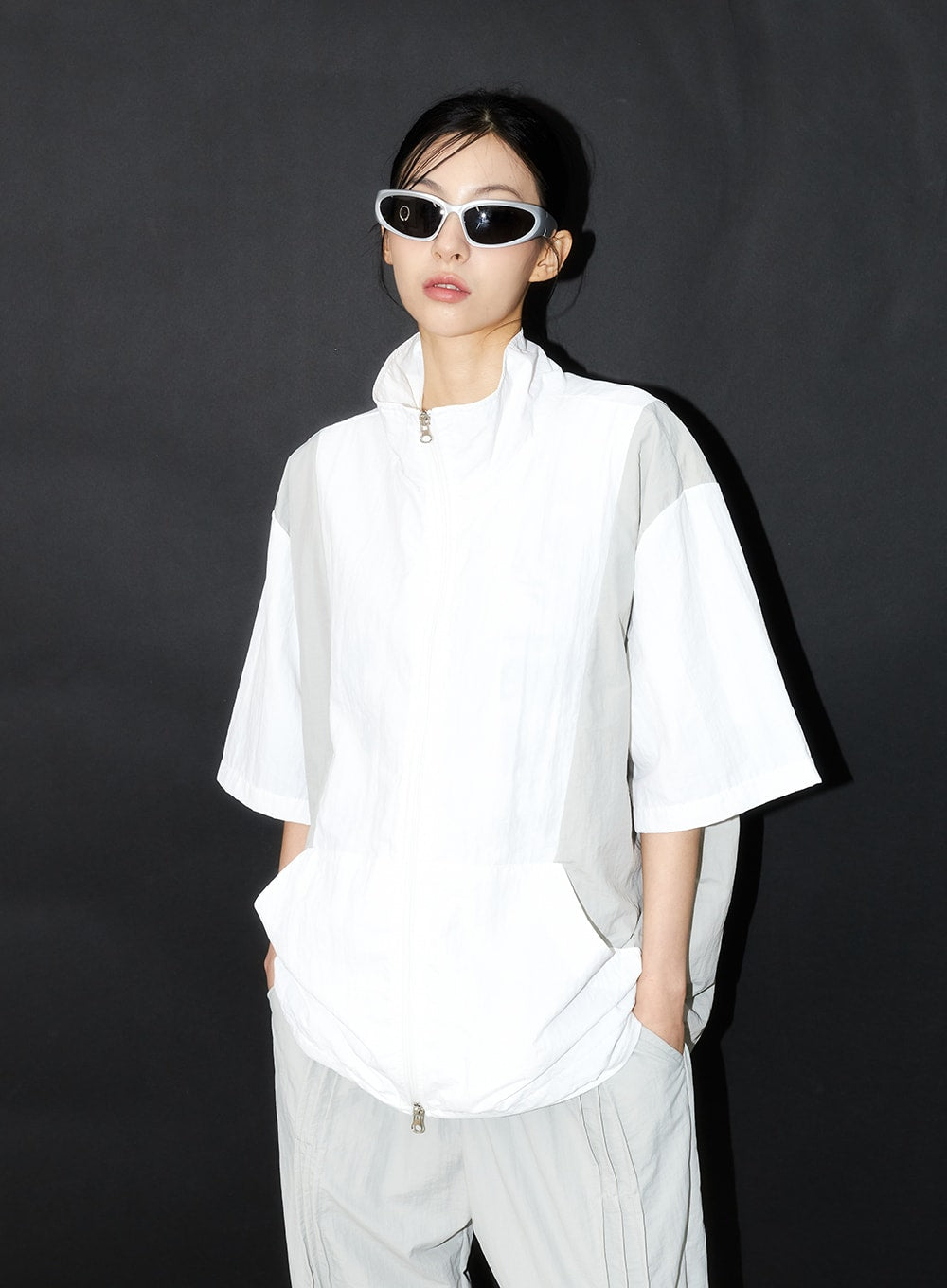 Two Color Track Pants Unisex CU320