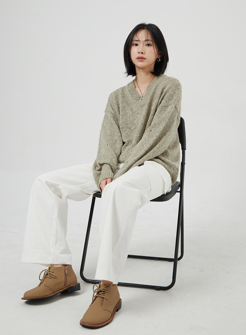 Cargo Cotton Pants OM302