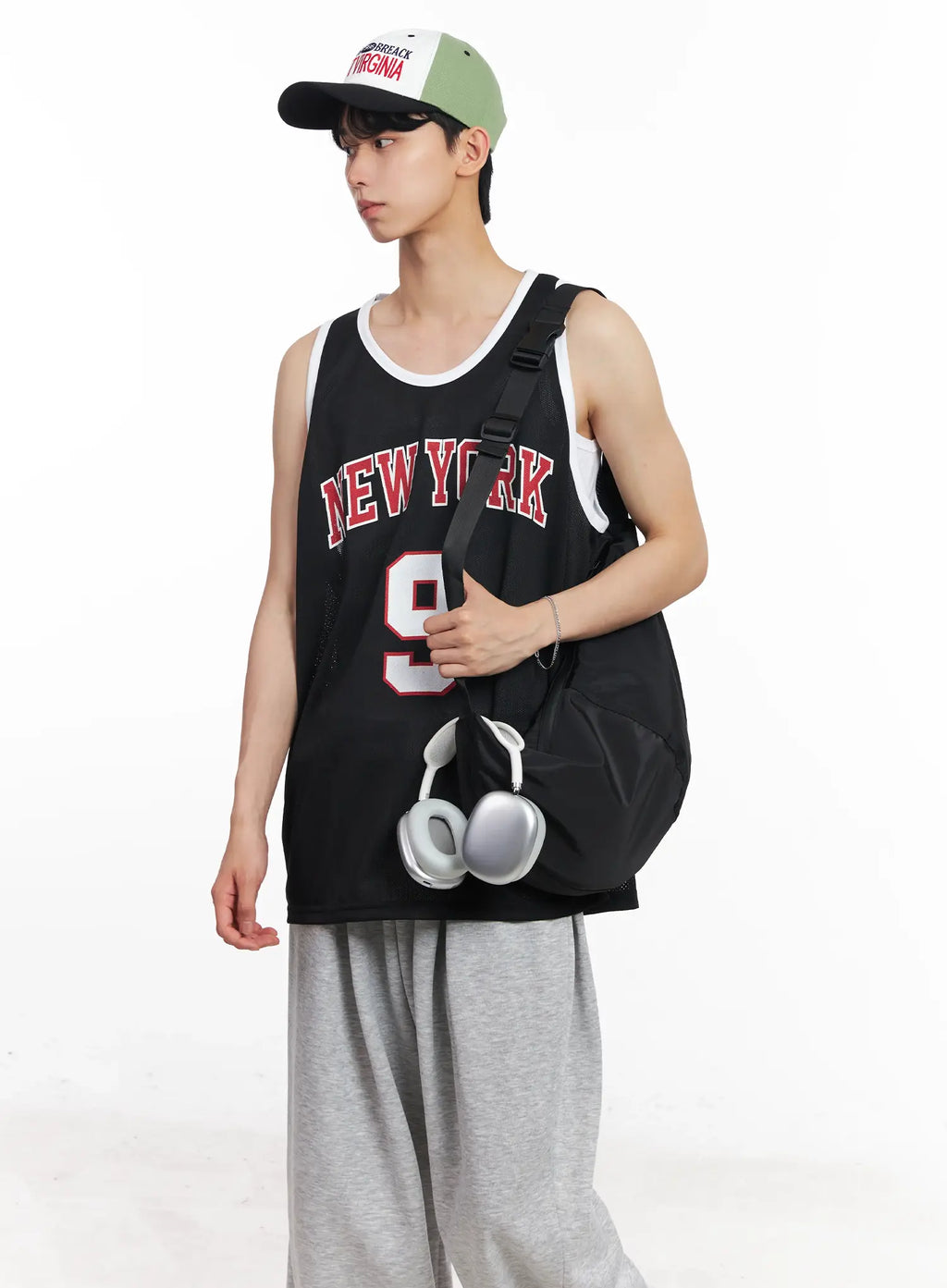Men's "New York" Mesh Jersey Tank IL504