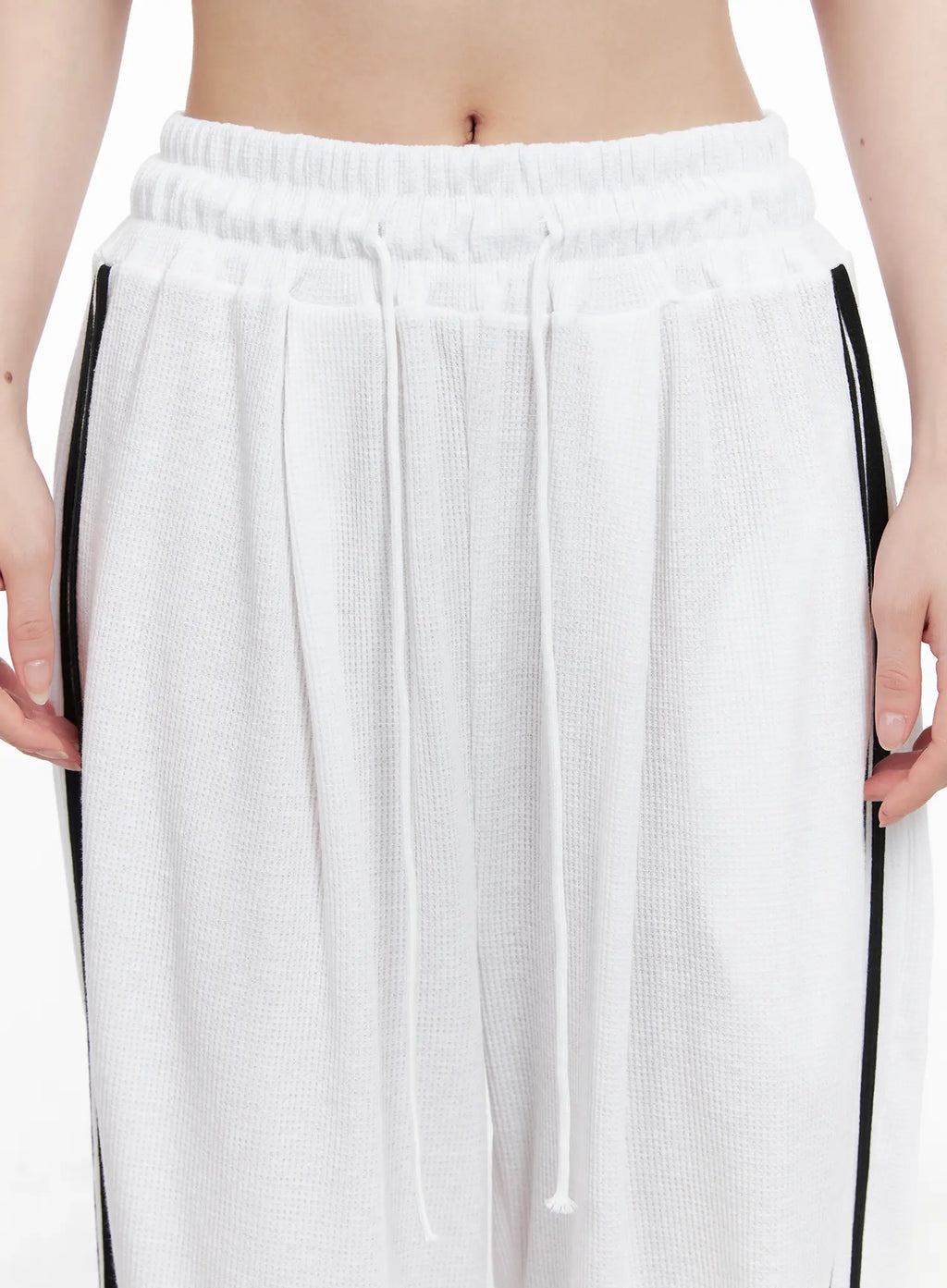 Waffle Knit Track Sweatpants CG525