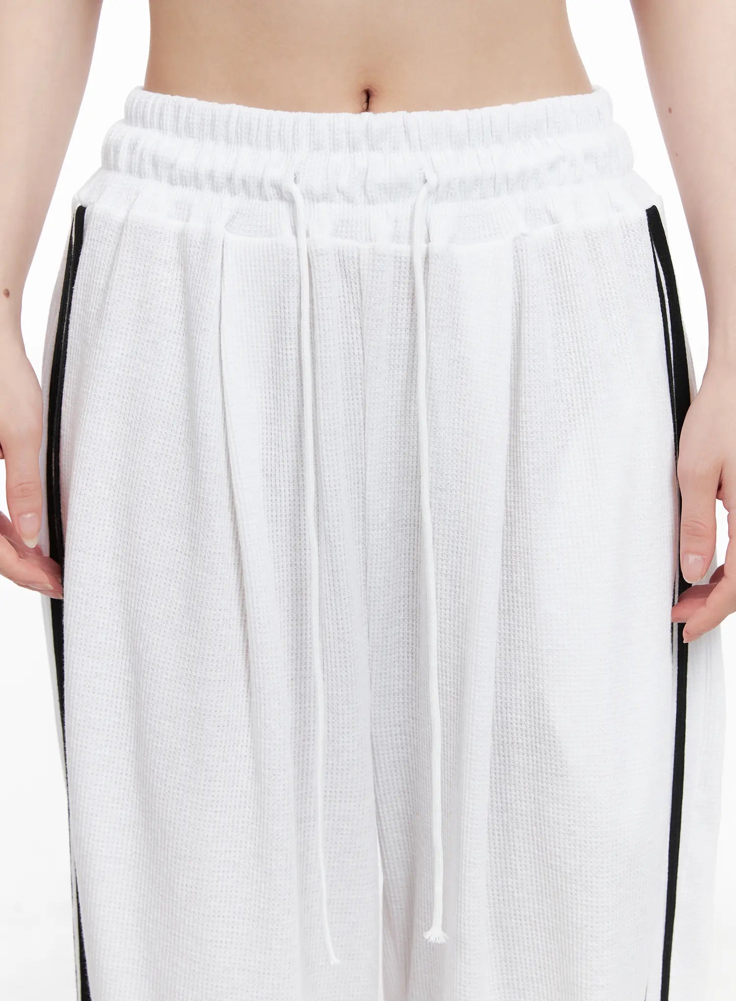 Waffle Knit Track Sweatpants CG525