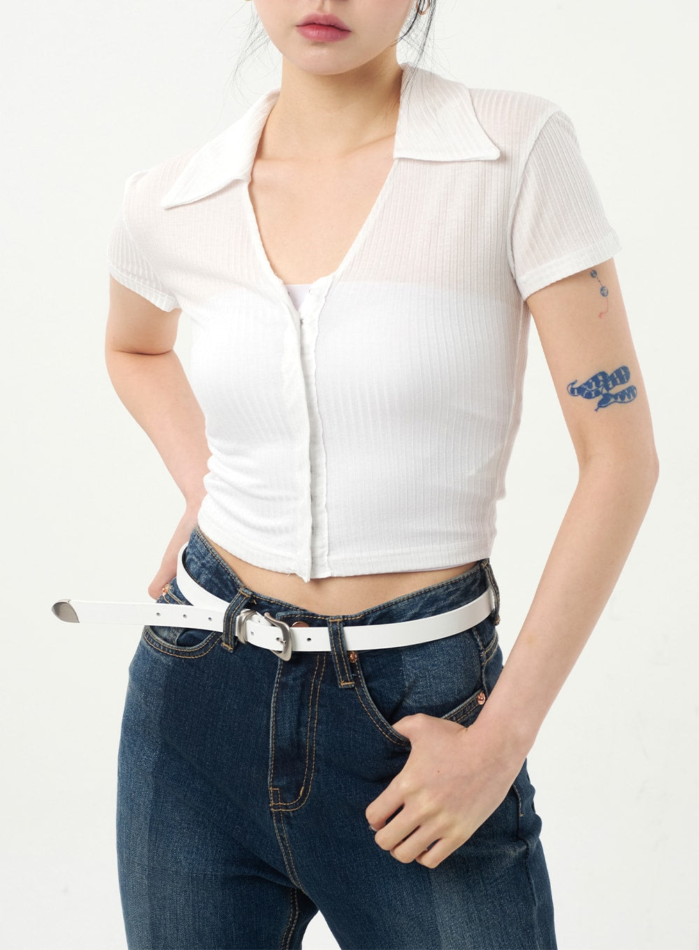 Dark Wash Bootcut Jeans CA328