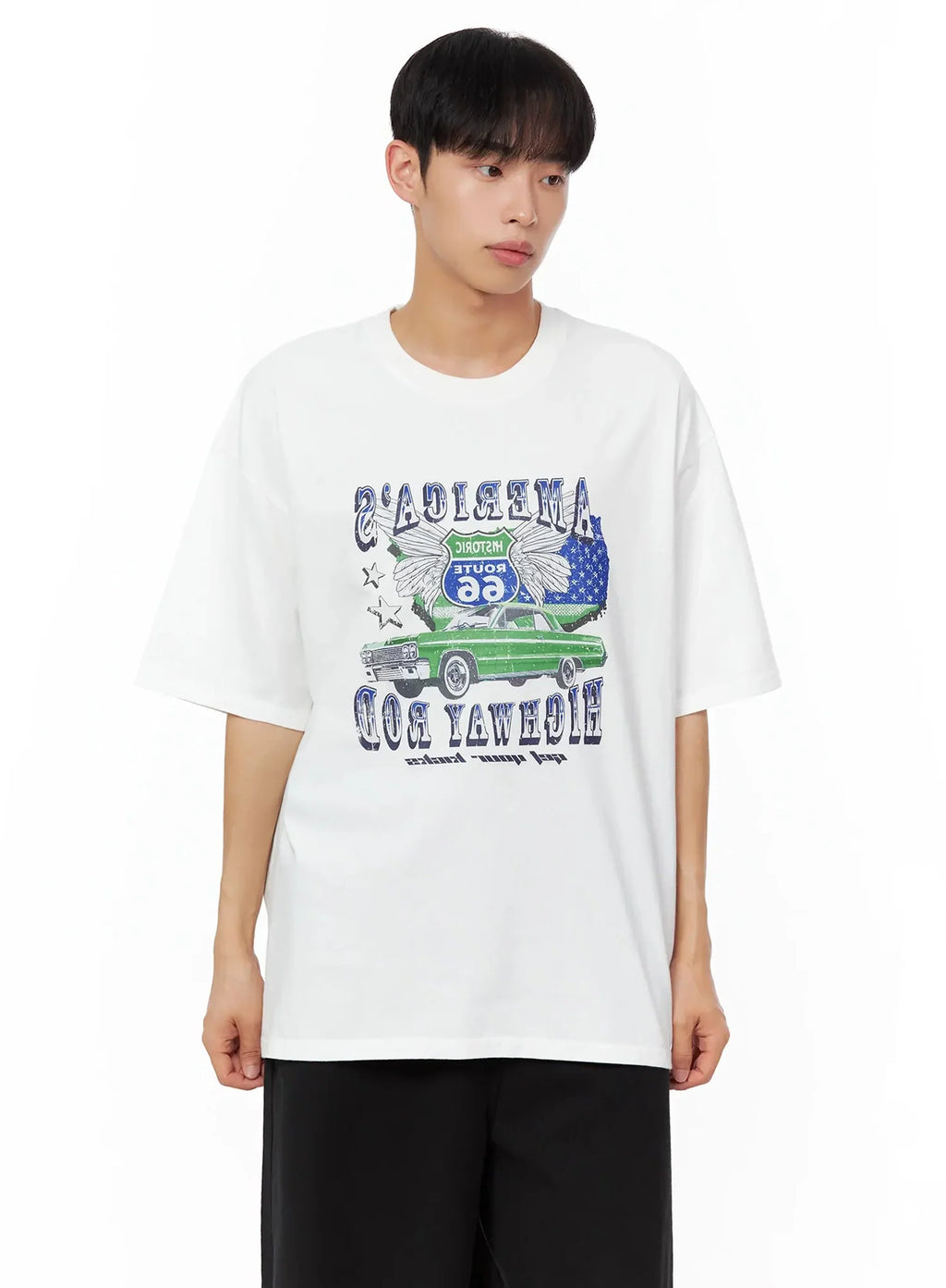 Men's Route 66 Graphic T-Shirt IL516