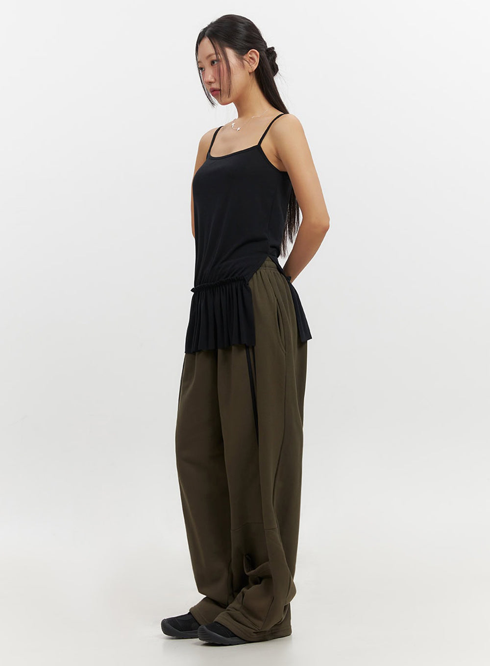 Ruffle Layered Camisole Top IF510