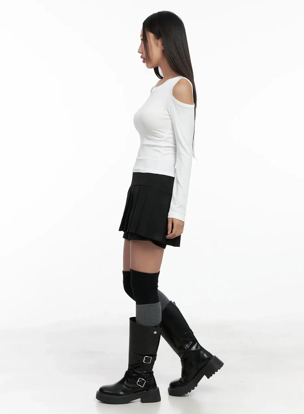 Pleated Mini Skort IG527