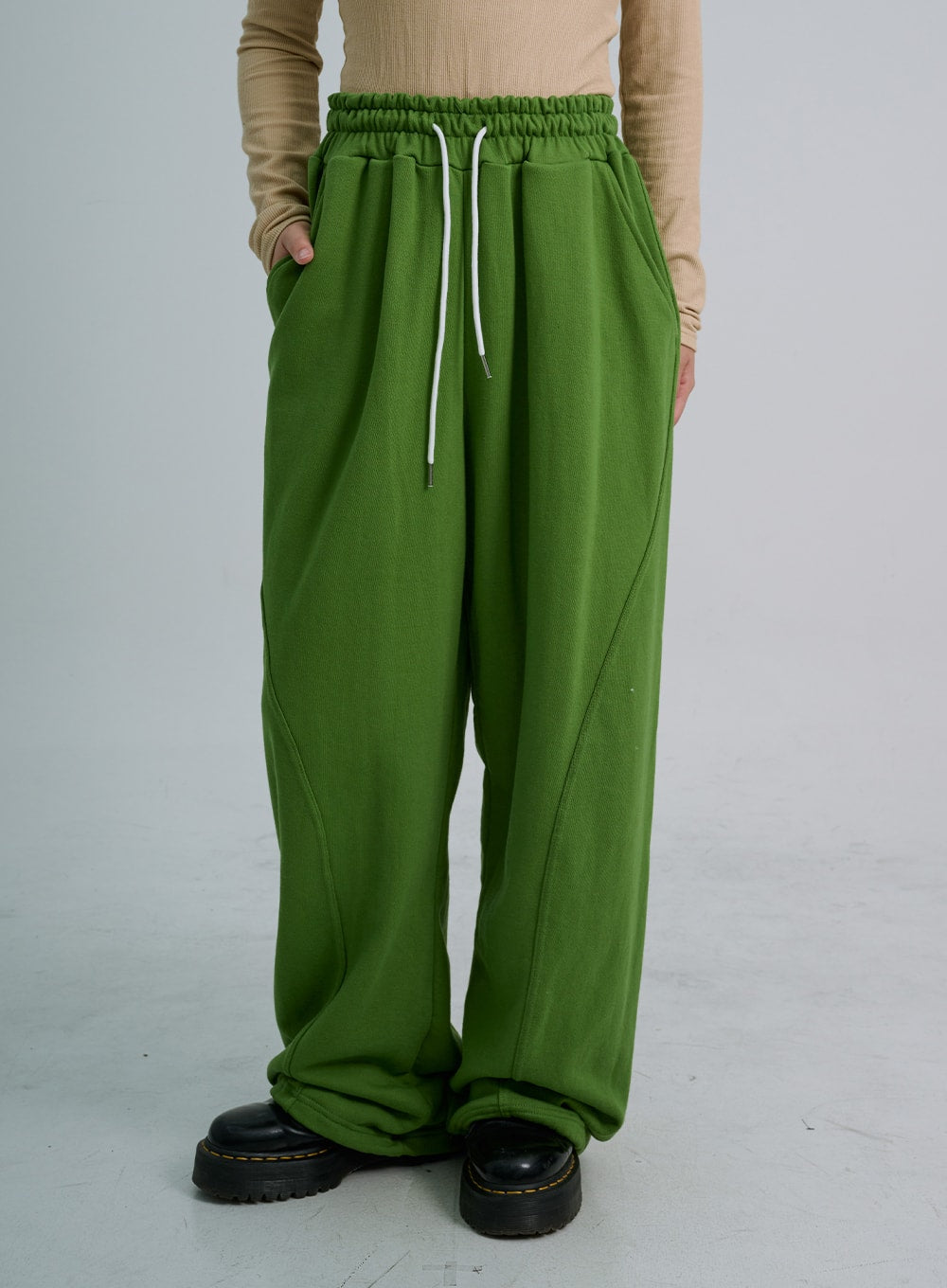 Neck Cross String Collar T-Shirt CO20