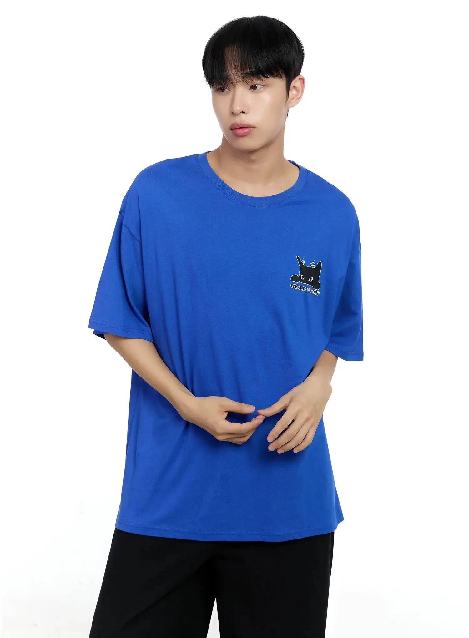 Men's Graphic Oversized T-shirt IG520