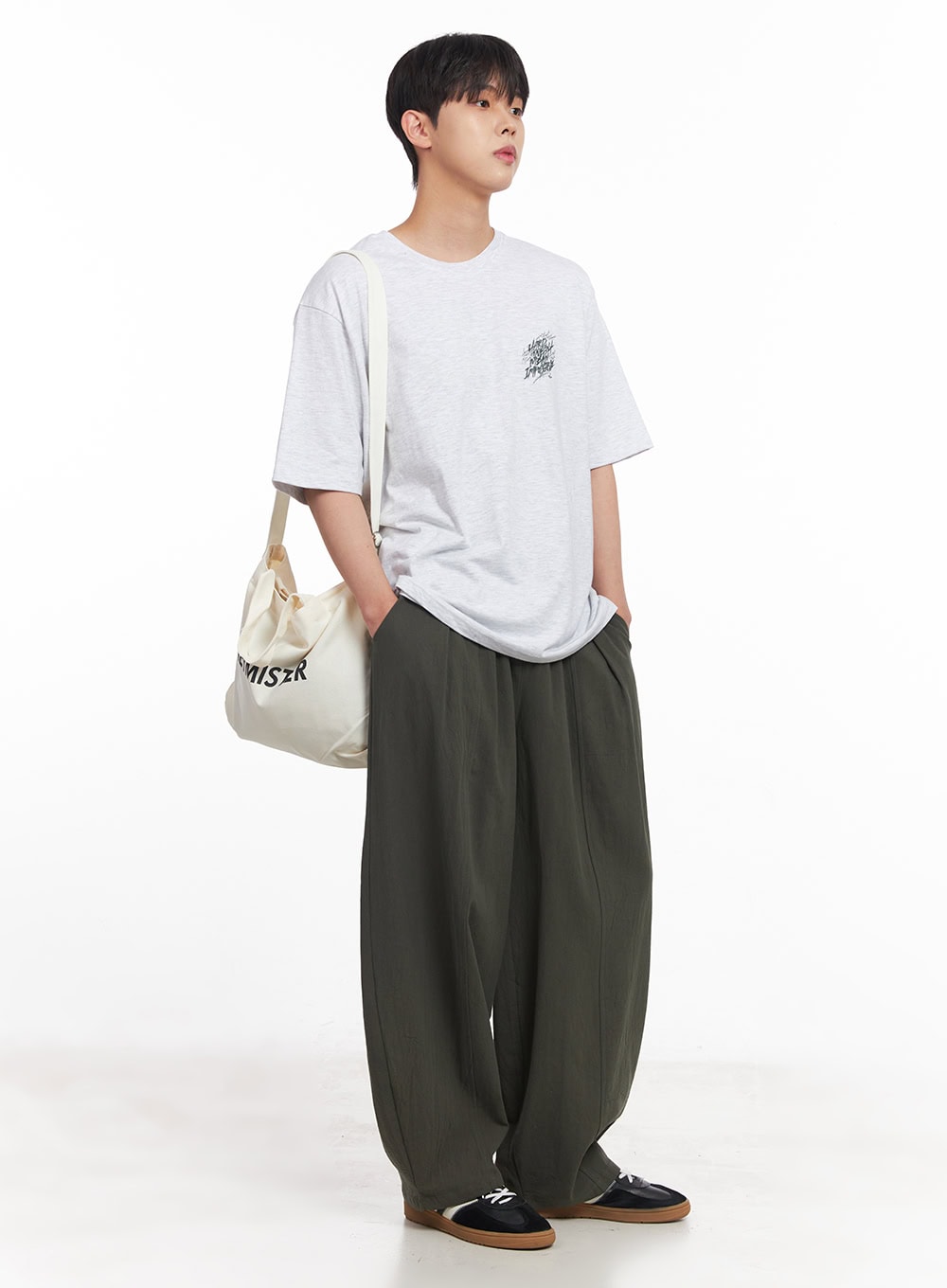 Men's Graffiti Print T-Shirt IY520