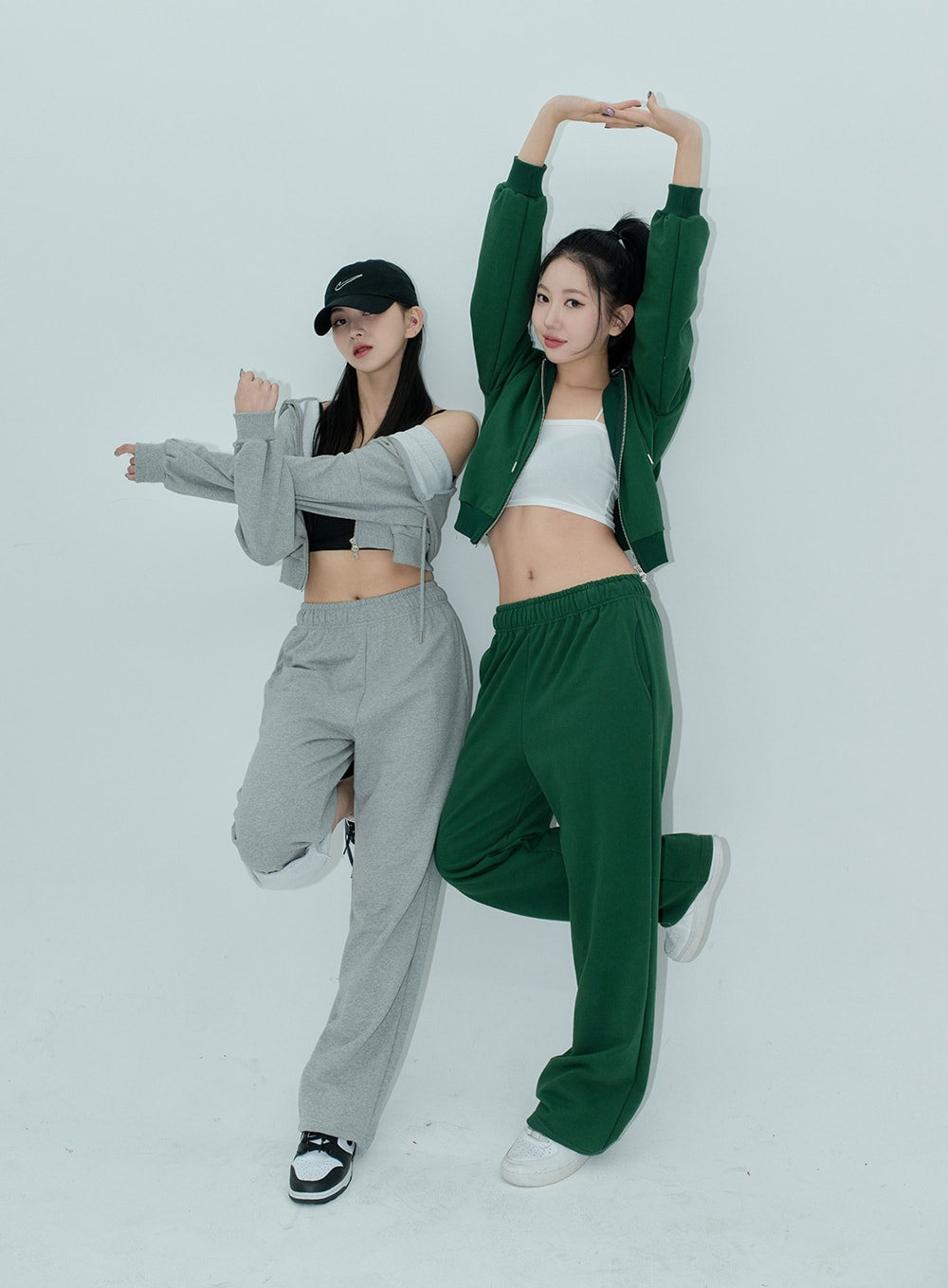 Lewkin Soft Basic Two Way Hoodie Zip Up C1210