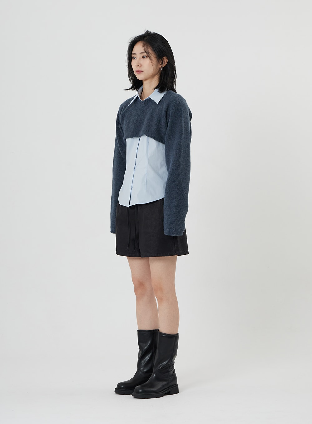 Long Sleeves Crop Knit ON23