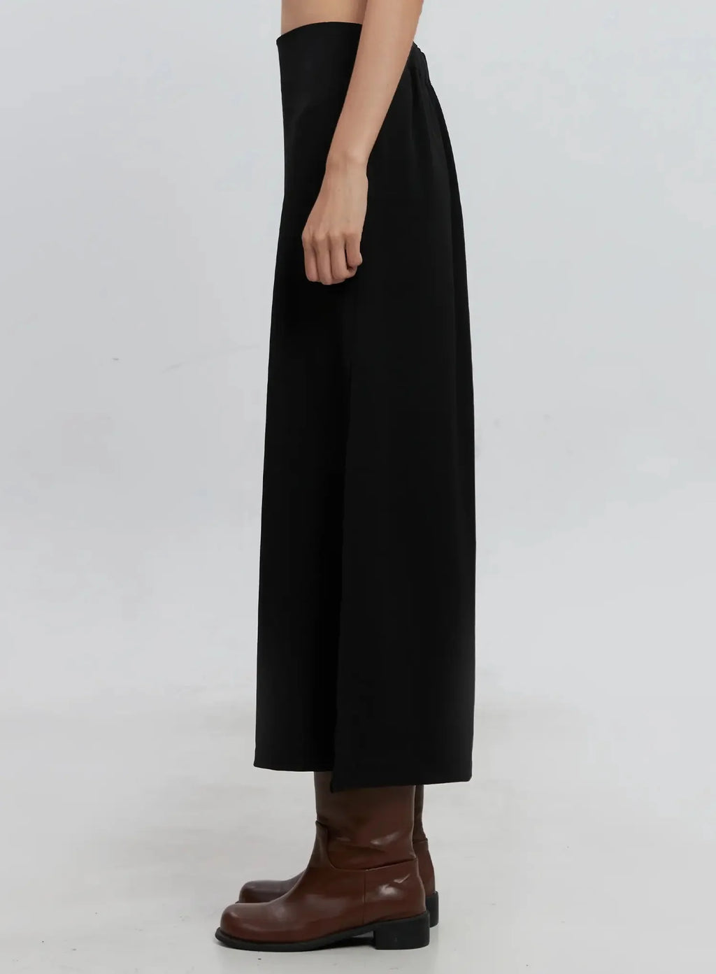 Side-Slit Midi Skirt IS515