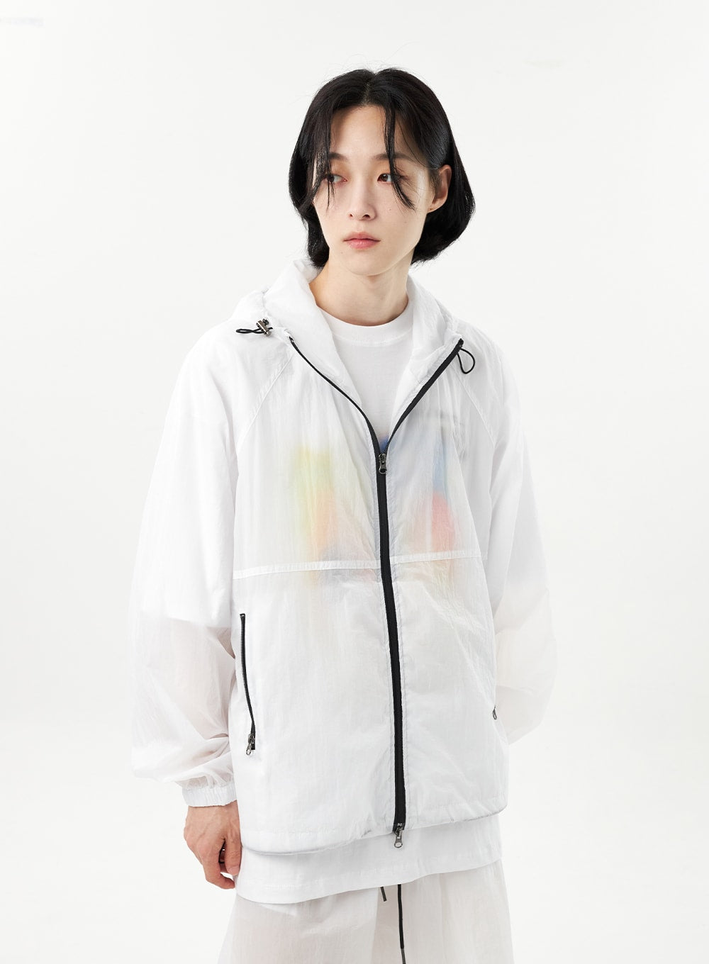 Nylon Hoodie Jacket CU314