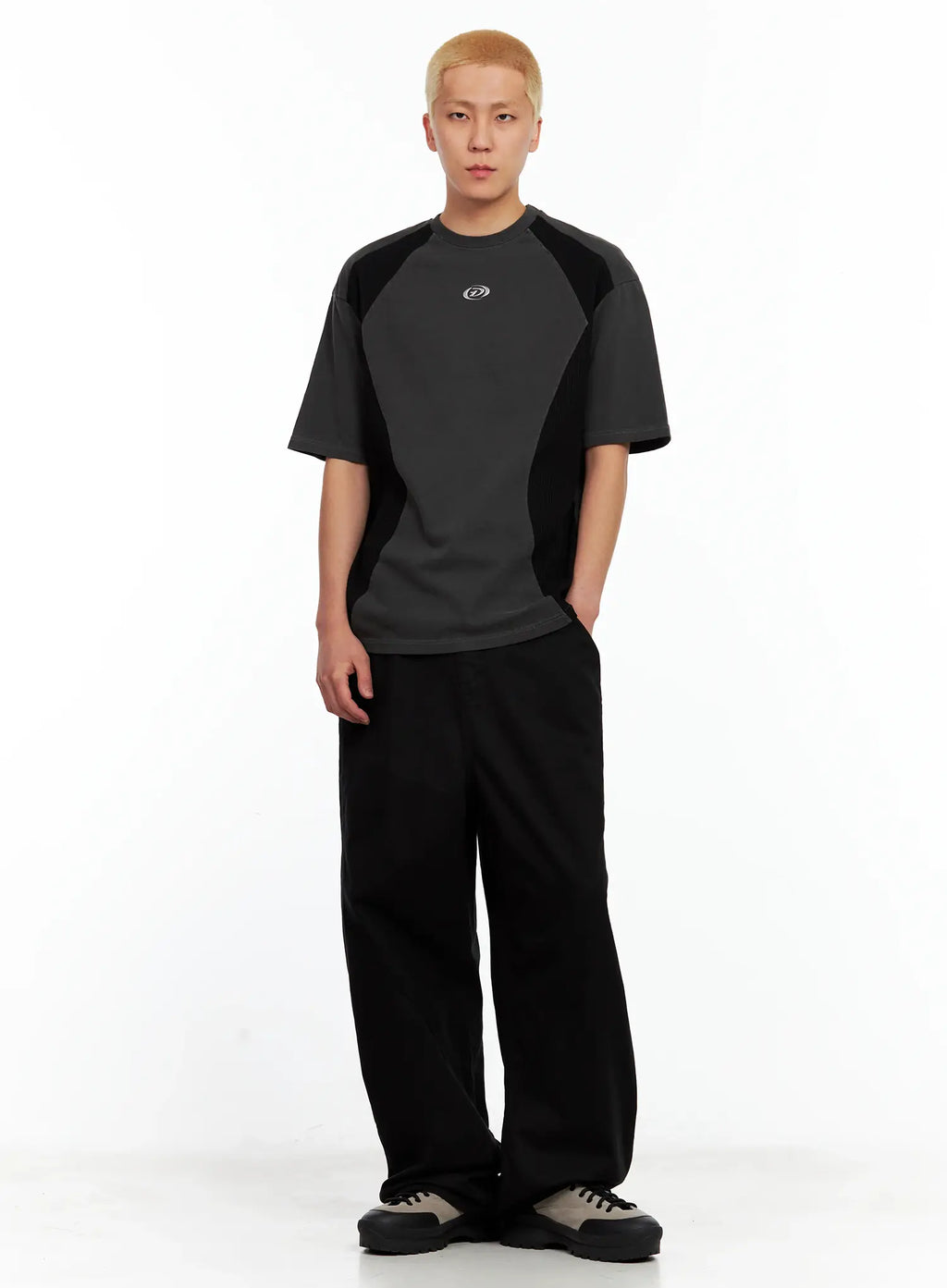 Men's Wide-Leg Cotton Pants IL511