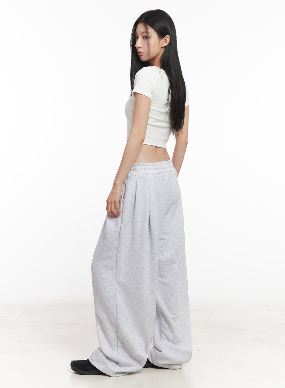 Basic Lounge Crop Tee IY516