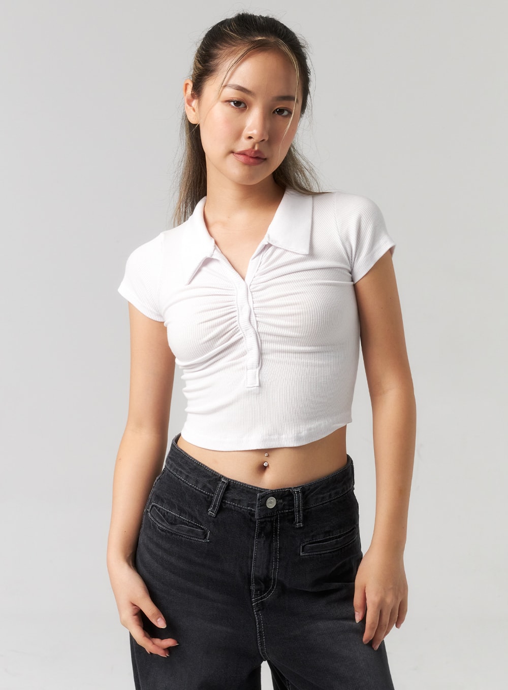 Oversized Leg Jeans CL303