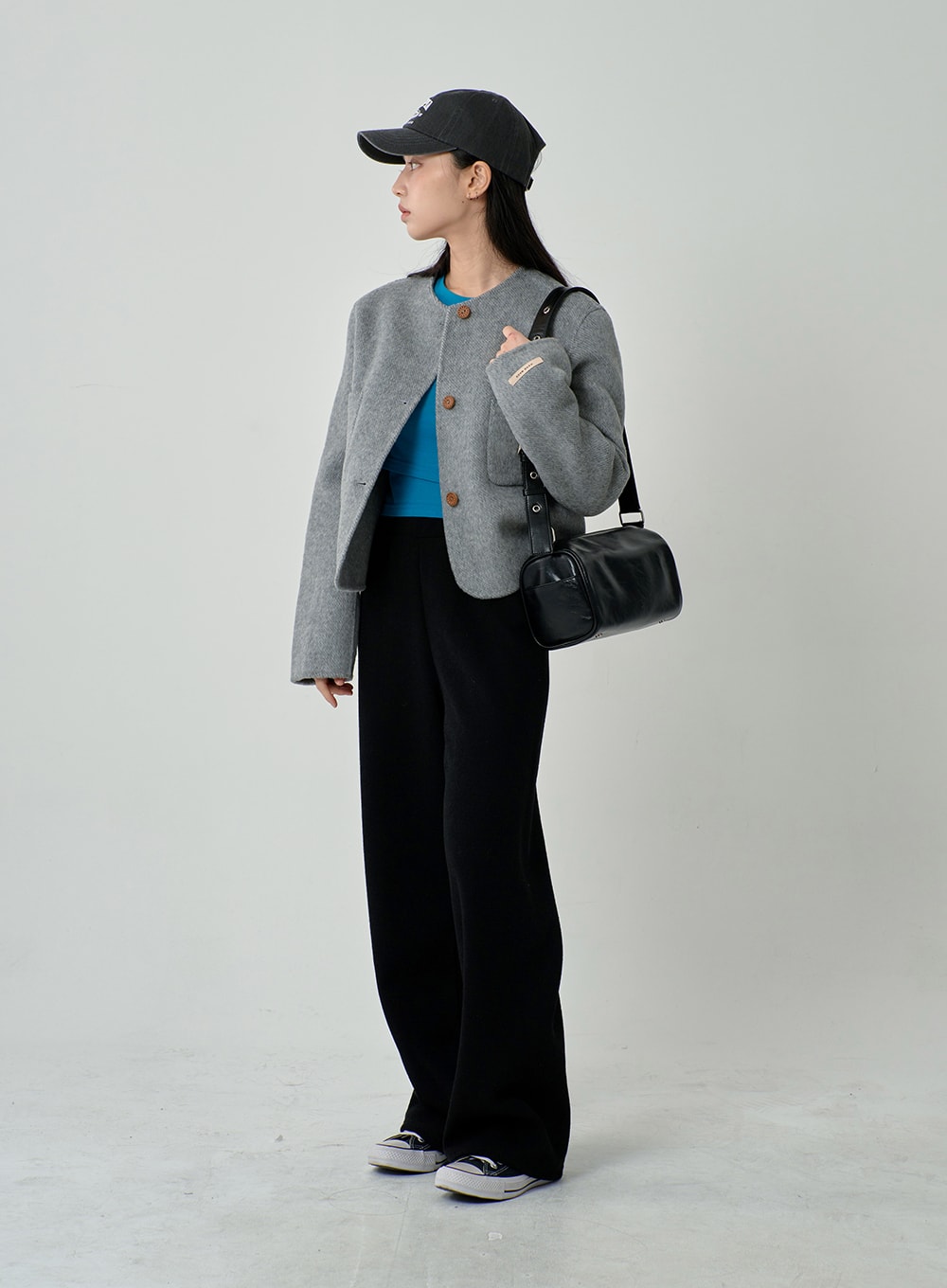 Wooden Button Jacket ON11