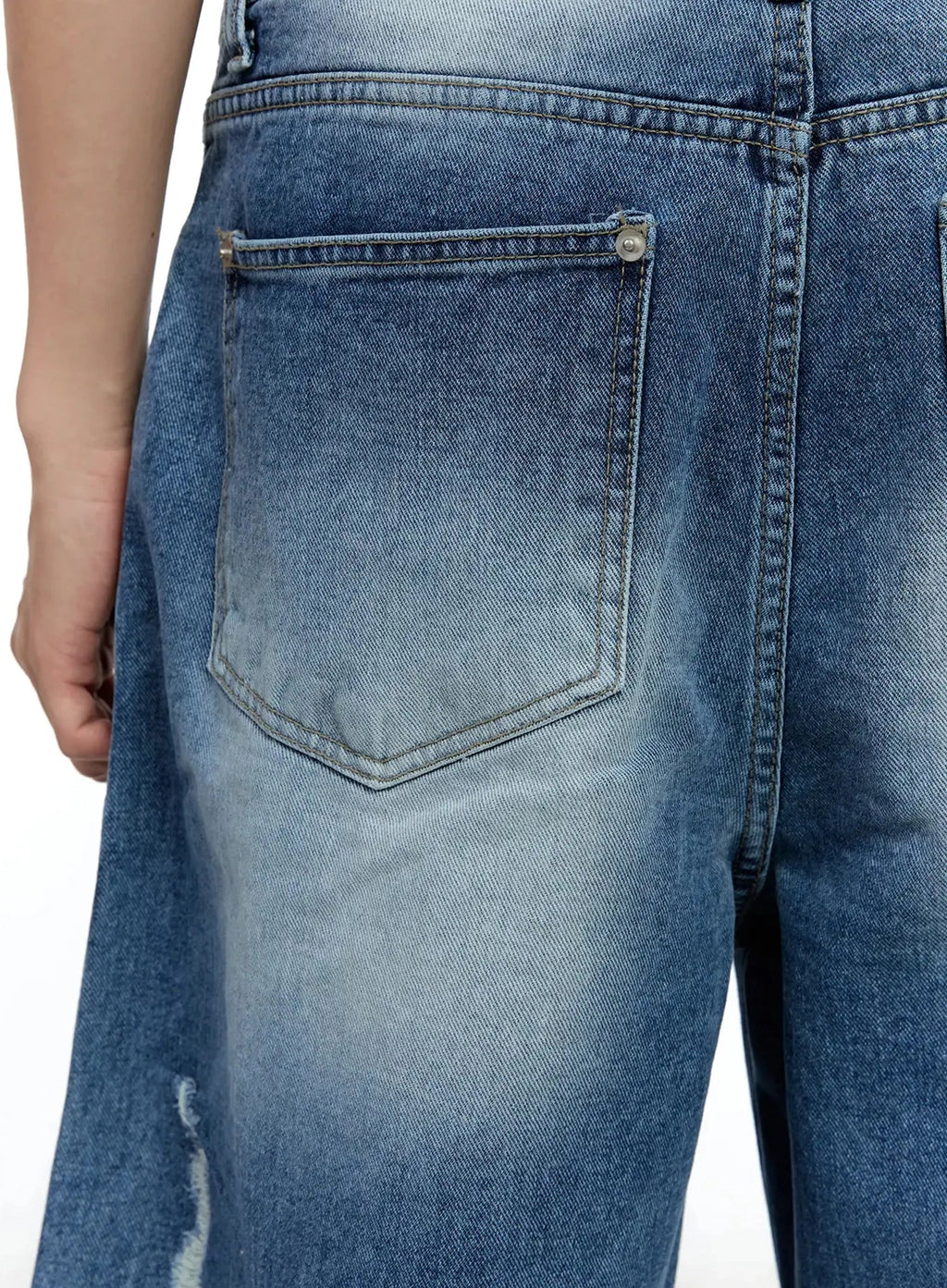 Men's Distressed Baggy Jeans IG520