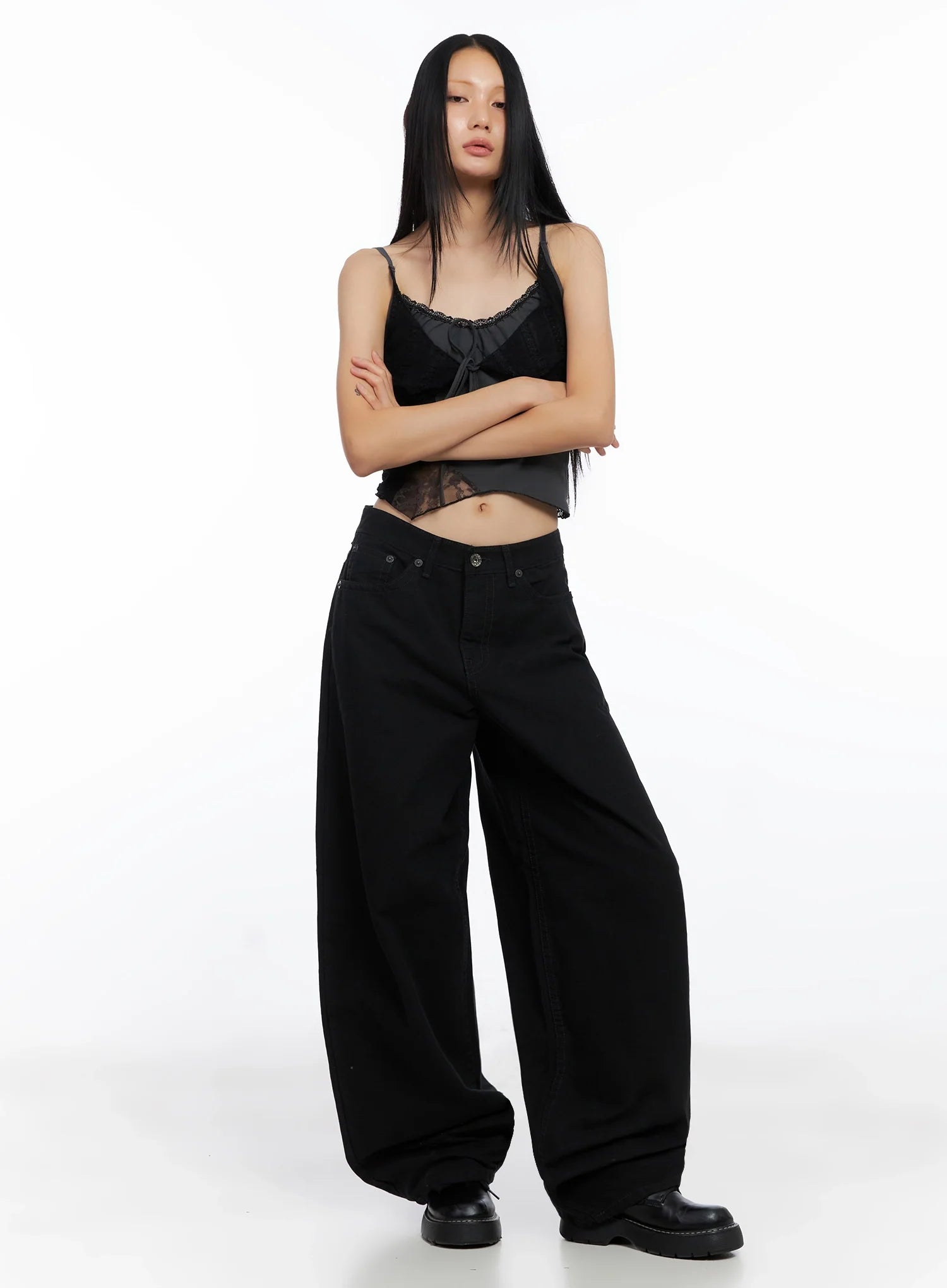 Oversized Cotton Pants CO516
